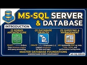 MS SQL Server Full Introduction 💻 | Database Tutorial for Beginners