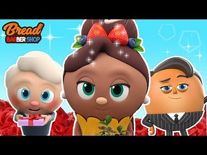 BreadBarbershop3 | Love and War | english/animation/dessert/cartoon
