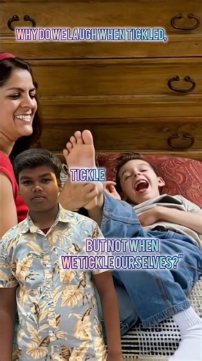 Facts about tickle, Why do we laugh when tickled, but not when we tickle ourselves? #facts