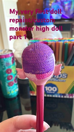 My very first repaint/custom doll part 1
