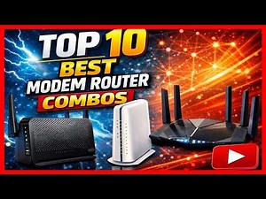 ✅Top 10 Best Modem Router Combos 2026
