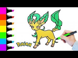 Leafeon Pokemon Coloring Pages