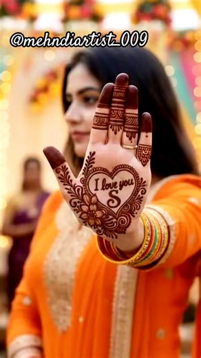 A To Z Alphabet Mehndi | Latest Stylish Letter Design 🔥 #shorts #mehndi