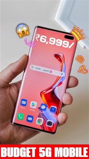 Cheapest 5g mobile under 7000 😱| Top 7 best budget mobile under 7000 in 2025
