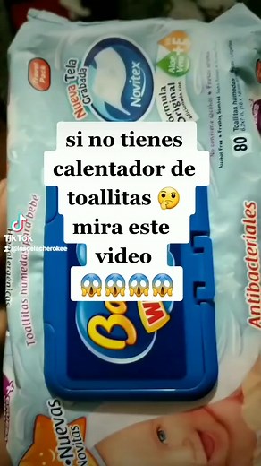 Cómo calentar las toallitas húmedas para bebé