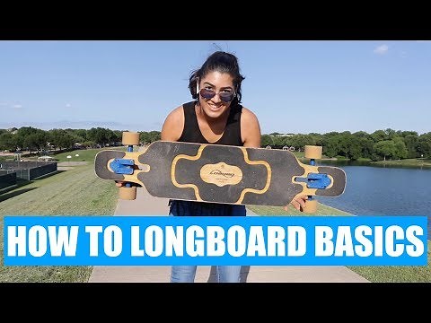 How to Longboard & Skateboard Basics Step By Step | Mckinney Texas