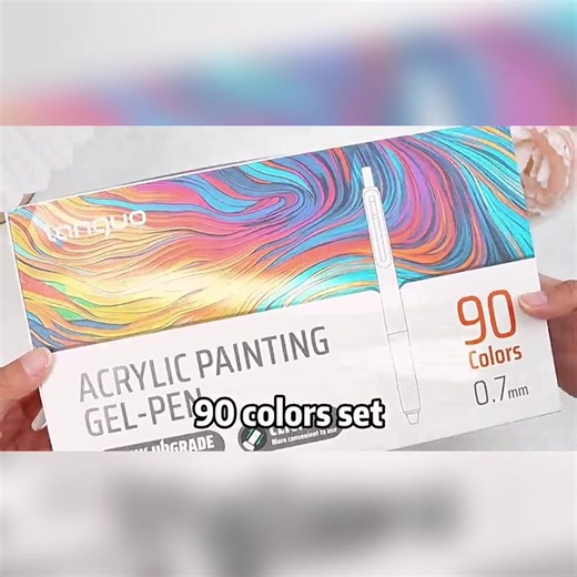 Press type acrylic painting hand account pen set, glass cup painting 6 colors, 36 colors, 54 colors, 72 colors, 90 colors, various specifications and colors of marker pens, press type use is portable, can stack colors, strong three-dimensional sense, suitable for multi material painting of glass, paper, wooden signs, and water cups#艺术创作 #涂鸦绘画 #学生在校用品 #手帐笔 #美术生的日常