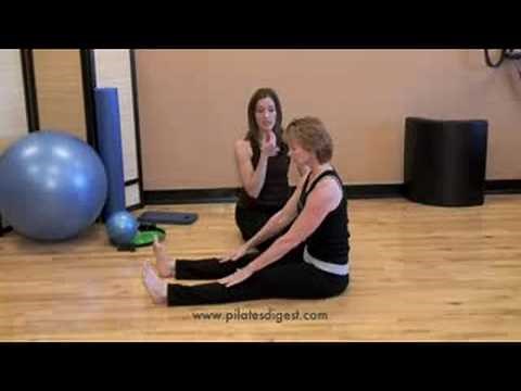 Pilates Spine Stretch Forward Exercise