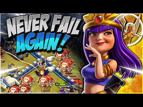 The BEST TH12 Attack Strategy! Queen Walk Lavaloon Guide! (Clash of Clans)