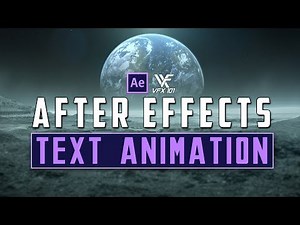 Text Animation in After Effects | HINDI / URDU |
