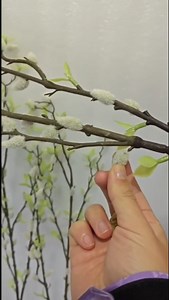 Long stem Artificial Flowers for Tall vase Fake Twigs and Branches 1pc Decorative Sticks (41in)