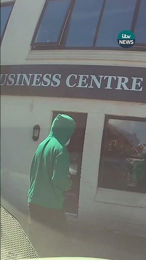 CCTV shows Southport killer Axel Rudakubana in the minutes leading up to the attack #itvnews