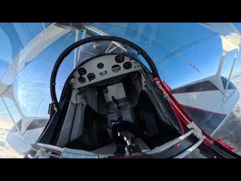 Pitts S2B aerobatics LKLT 360 video - different figures practice (raw video, unedited)