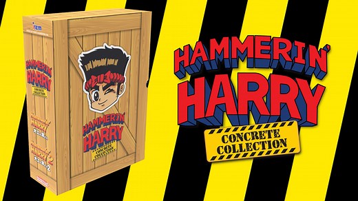 🏗️ Let's Get Busy!🚧 The Hammerin’ Harry Concrete Collection brings the first two titles together which stars one of Irem’s most recognizable characters - Harry! Pre-orders open until May 21st! https://retro-bit.com/hammerin-harry/ | Retro-Bit
