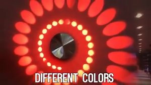 14 shares | Surface Install Luminaire Wall Lamp Colorful RGB Spiral...
