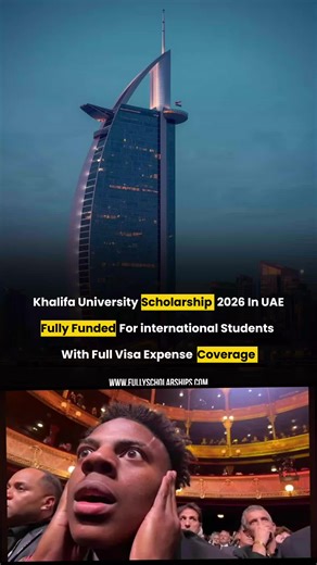 Khalifa University Scholarship 2026 in UAE