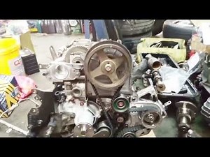 Mitsubishi triton 2.5 DID 4D56U engine timing marks replacement. #mitsubishi #triton #4d56 #timing