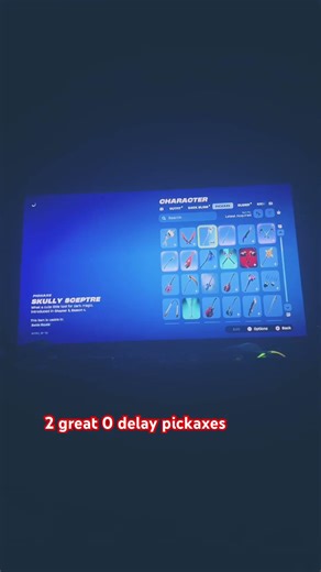 Great 0 delay pickaxes #fortnite