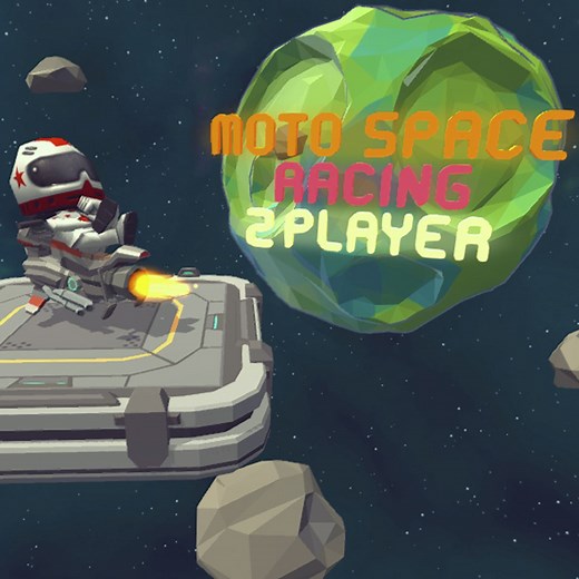 MOTO SPACE RACING: 2 PLAYER - ¡Juega Gratis Online! | Poki