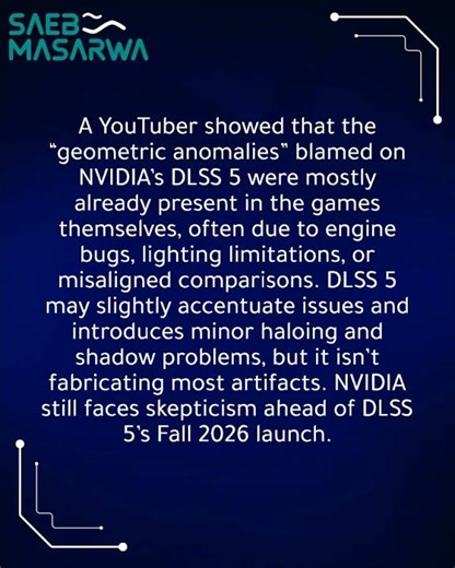 YouTuber Debunks DLSS 5 Glitches, Revealing the Geometry Issues Were Already in the Games