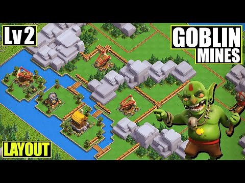 NEW BEST Goblin Mines lv.2 base layout! + copy link! (UPDATE)