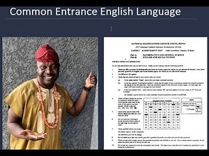 Common Entrance 2024/2025: English Language Questions & Answers
