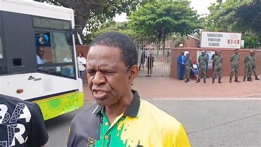 Operation Dudula joins March And March outside Addington Primary school in support of South African children first preference over foreigner's placements in South African schools: Video: Doctor Ngcobo/Independent Newspapers | The Sunday Independent