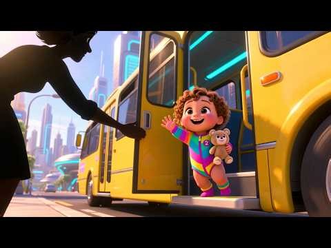 Wheels On City Bus 🚌 | Fun Sing Along Song for Kids | Nursery Rhyme Adventure