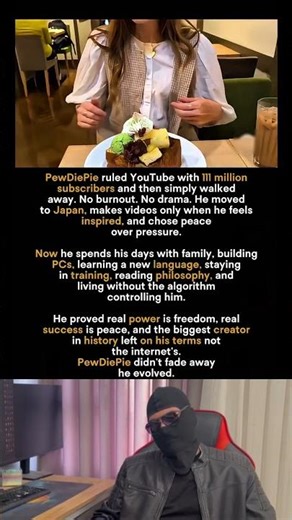 PewDiePie ruled YouTube then chose to walk away on his own terms