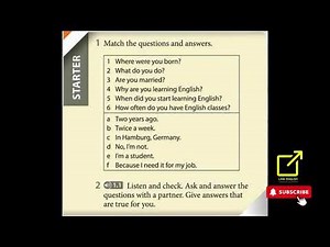 New Headway Pre-intermediate 5th Edition - Unit 1 - Audio 1.1