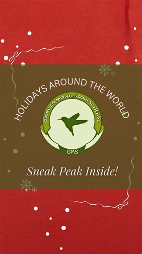 ✨🌍 Holidays Around the World Preview! ✨ We’re traveling around the World this year! 🌍✨ Our kiddos have been singing, dancing, and bringing all the joy to rehearsals. ❄️💙 Here’s a little sneak peek of the winter magic they’re creating. We’re so excited for you to join us for the full show tomorrow! ✨🎶 | Garden Montessori School