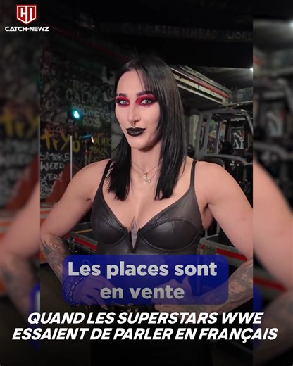 Quand les Superstars de la WWE essaient de parler en français... | Catch-Newz