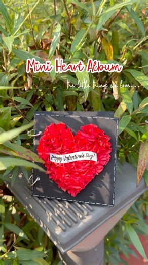 Valentine’s Day Mini Album | Handmade album #valentinesdaygift