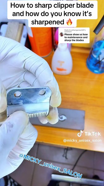 How to Sharpen Clipper Blades Effectively