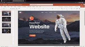 1.5K views · 27 reactions | I Made a Website Using PowerPoint ✅ FREE Download | PowerPointskills | Facebook