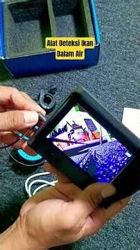 Fish detection camera tool in water suitable for fishing