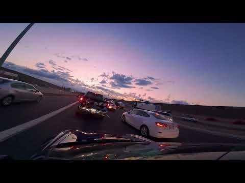 🌅 Early Morning Sunrise Drive from Buckeye to Phoenix Airport | Scenic Arizona Road Trip (4K ASMR) 🌵