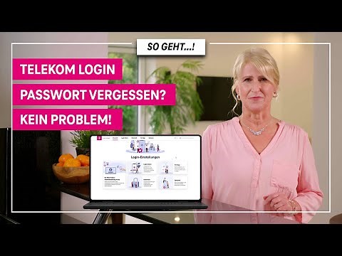 Login-Passwort vergessen? So richtest du deinen Telekom Login richtig und vollständig ein!