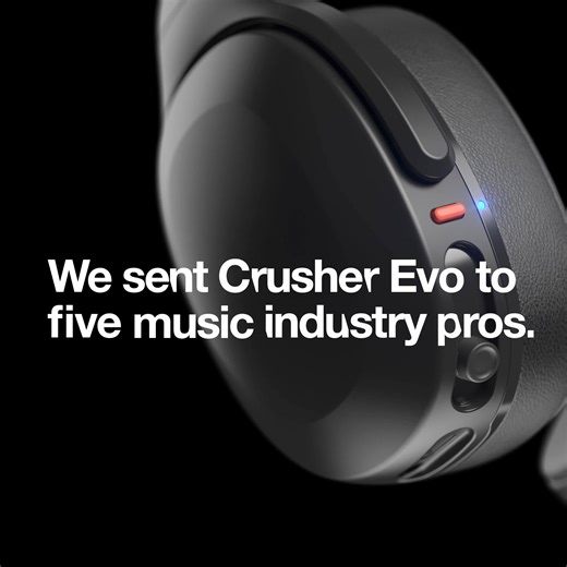 New Crusher Evo is like nothing you’ve ever heard before. If you don’t want to take our word for it, take it from 5 music industry pros who recently reviewed Crusher Evo. Shop US: bit.ly/CrusherEvo Shop UK: http://bit.ly/CrusherEvo_UK Shop EU: bit.ly/CrusherEvoEU Shop CA: bit.ly/CrusherEvoCA | Skullcandy