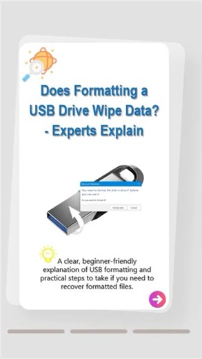 Does Formatting a USB Drive Really Wipe Your Data? Experts Explain!#usb #techguide