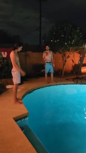 This year's polar bear challenge was a twofer... They got lucky, the water wasn't super cold like it's been in the past because it hasn't been that cold lately. #polarbearplunge #polarbearchallenge #bur | Megan Long Samuel