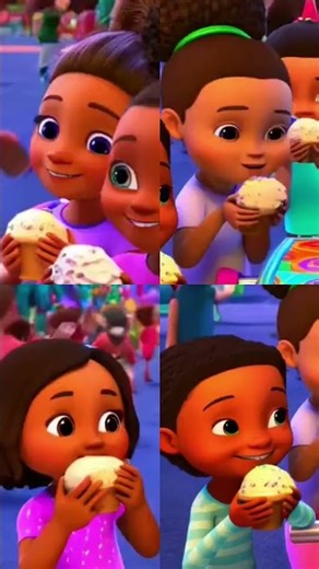 Cute Mice & Kids: A Whimsical Journey with Treats! #shorts
