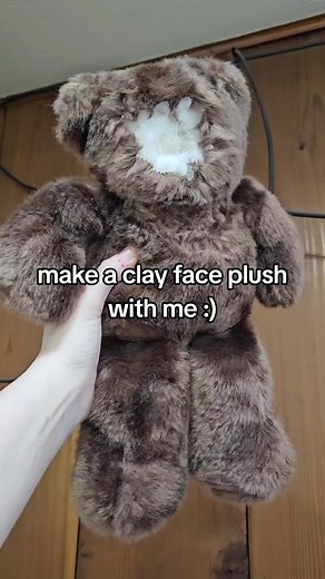 har har har har har #fyp #fnafart #artdoll #horrorart #clayfaceplush #antibear #sculpture #clayface #antibears #punkmox #freddyfazbear #fnaf