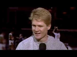Kerr on Kerr: Johnny Kerr Interviews a Young Steve Kerr on Leading the NBA in 3-Pointers (1990)