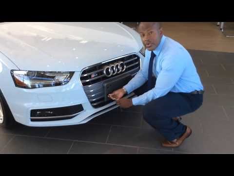 License Plate Holder & Front Bumper Attachments for Audi, BMW, & Mercedes automobiles