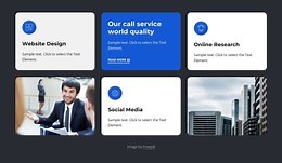 Web services we offer - Website Template by Nicepage
