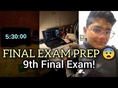 PREPARING FOR FINAL EXAMS✨✅ AS A CBSE 9TH GRADER🩵~