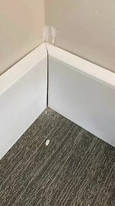 You can use shim cardboard and much more 😅 #construction #viral #funny #baseboards | Leandro Felipe