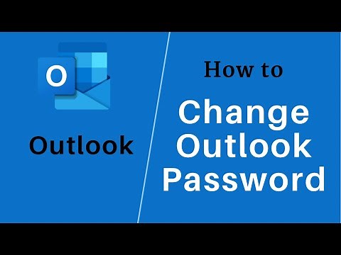 How to Change Outlook Account Password 2021 l Outlook.com