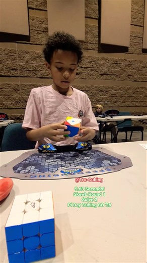 5.63 Seconds! Skewb R1,S2 - PDCC '26 #fyp #speedcubeshop #shorts #like #play #fast #wow #fun #cool